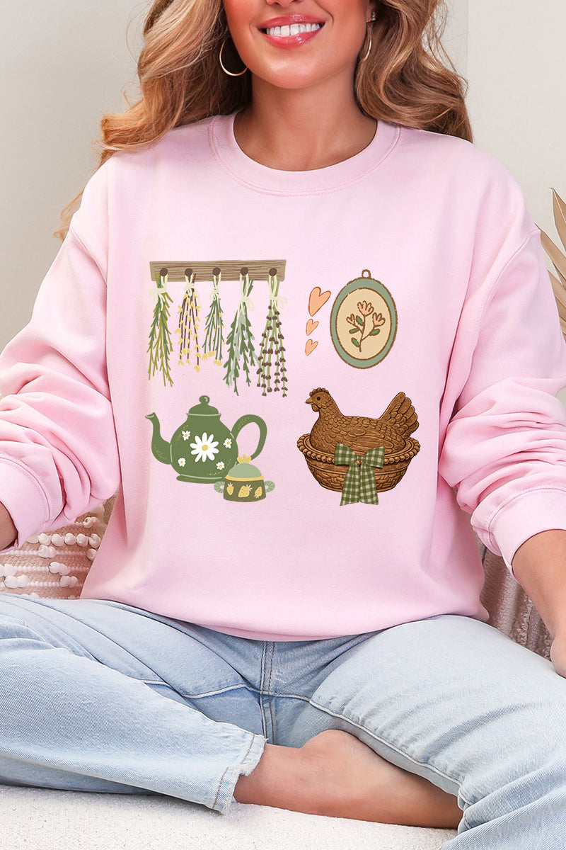 Herbs And Heirlooms Heavy Blend Crew Sweatshirt product image 5