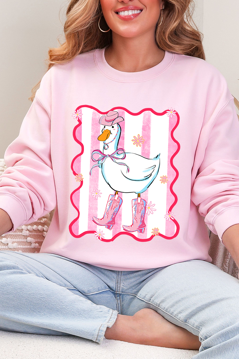 Saddle Up Silly Goose Heavy Blend Crew Sweatshirt product image 5