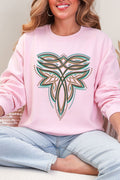 Tan Boot Stitch Heavy Blend Crew Sweatshirt product image 1
