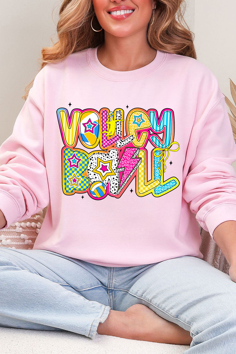 Vibrant Volleyball Heavy Blend Crew Sweatshirt product image 5