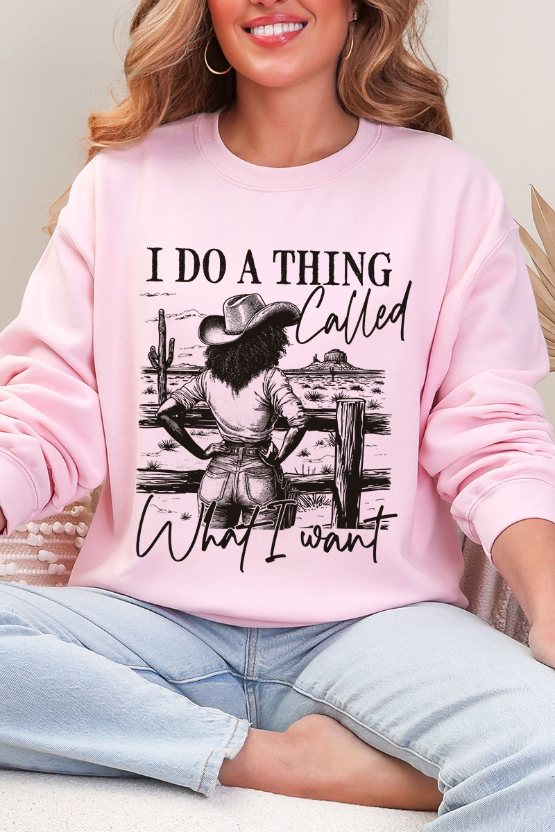 What I Want Heavy Blend Crew Sweatshirt product image 6