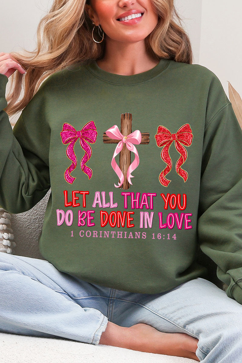 Be Done In Love Heavy Blend Crew Sweatshirt product image 6