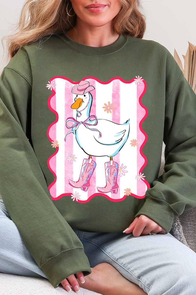 Saddle Up Silly Goose Heavy Blend Crew Sweatshirt product image 4