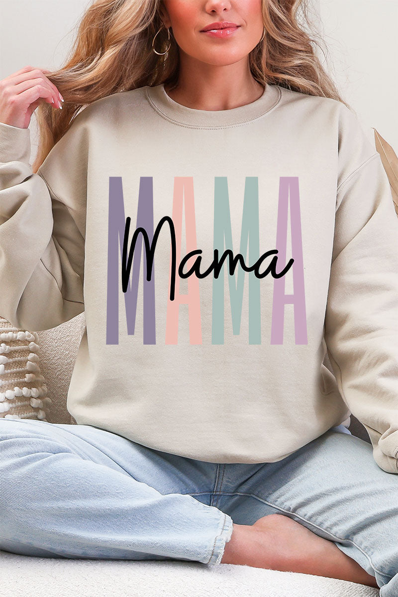Block Script Mama Heavy Blend Crew Sweatshirt product image 4