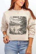 He Humbled Himself Heavy Blend Crew Sweatshirt product image 1