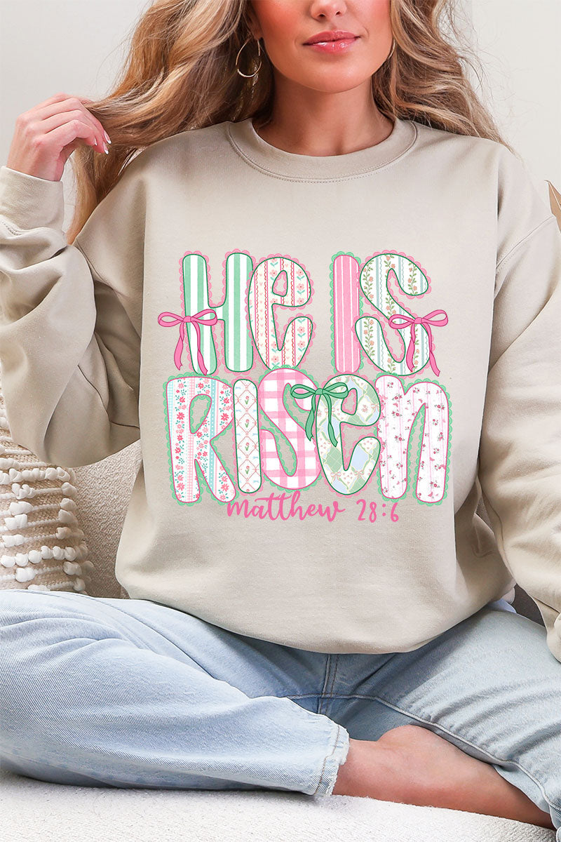 Lace & Bloom He Is Risen Heavy Blend Crew Sweatshirt product image 5