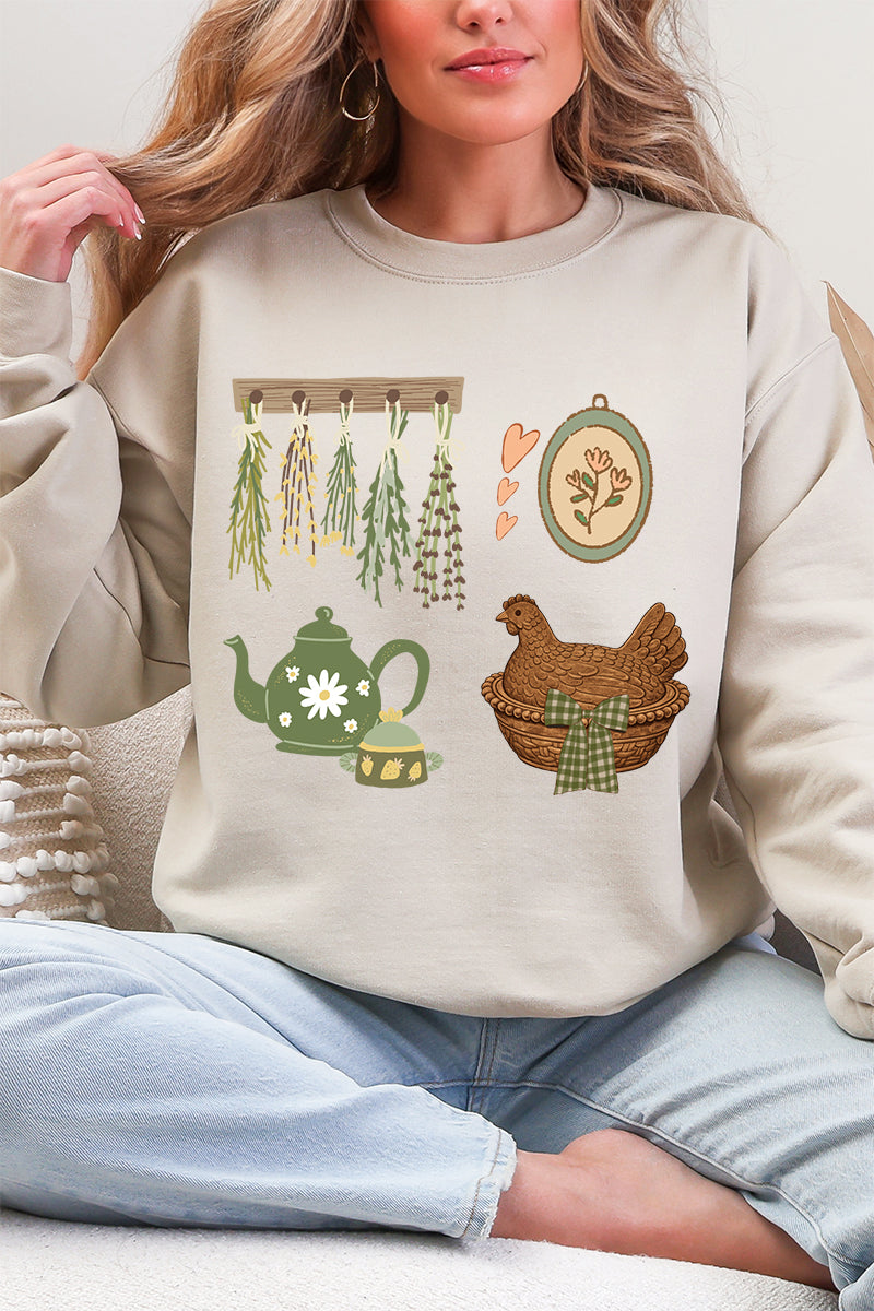 Herbs And Heirlooms Heavy Blend Crew Sweatshirt product image 6