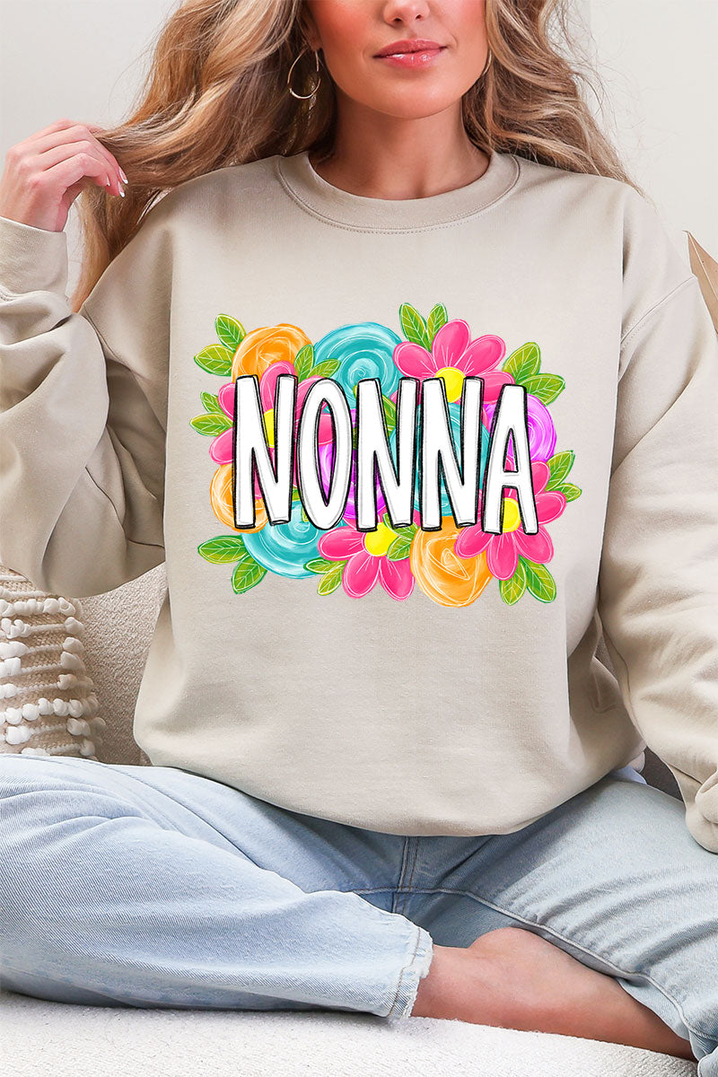 Personalized Mother's Day Bloom Heavy Blend Crew Sweatshirt product image 8