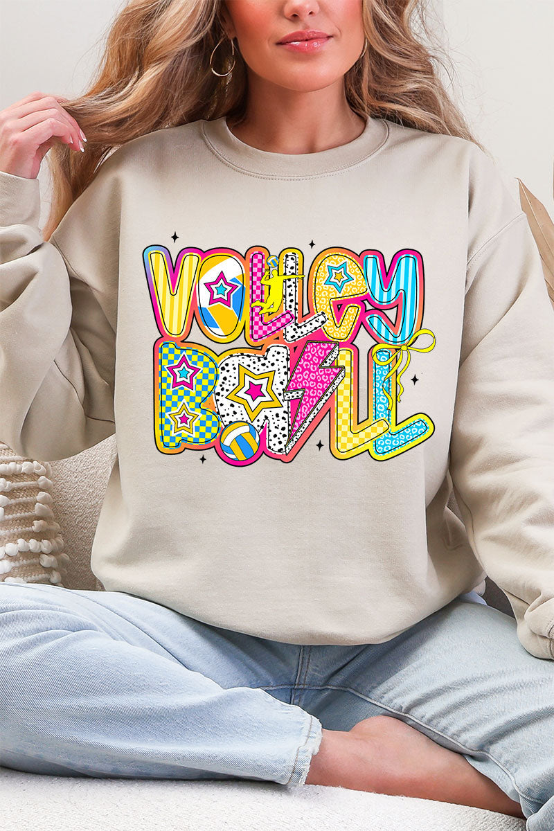 Vibrant Volleyball Heavy Blend Crew Sweatshirt product image 6