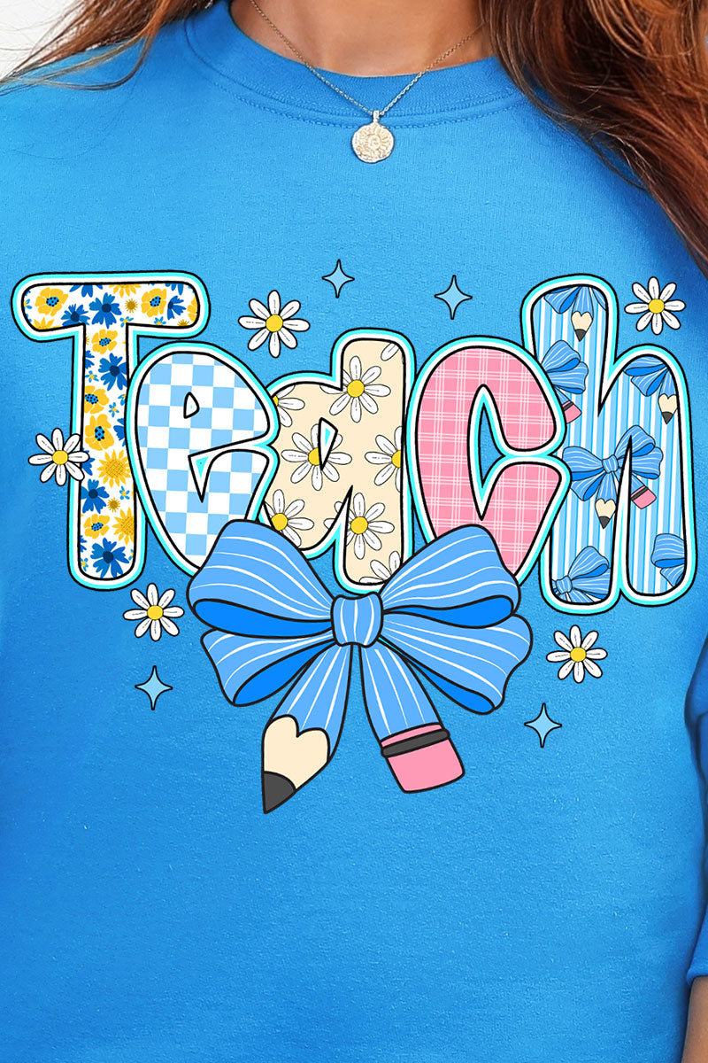 Daisy Days Teach Heavy Blend Crew Sweatshirt product image 2