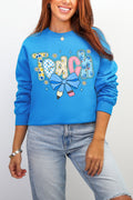 Daisy Days Teach Heavy Blend Crew Sweatshirt product image 1