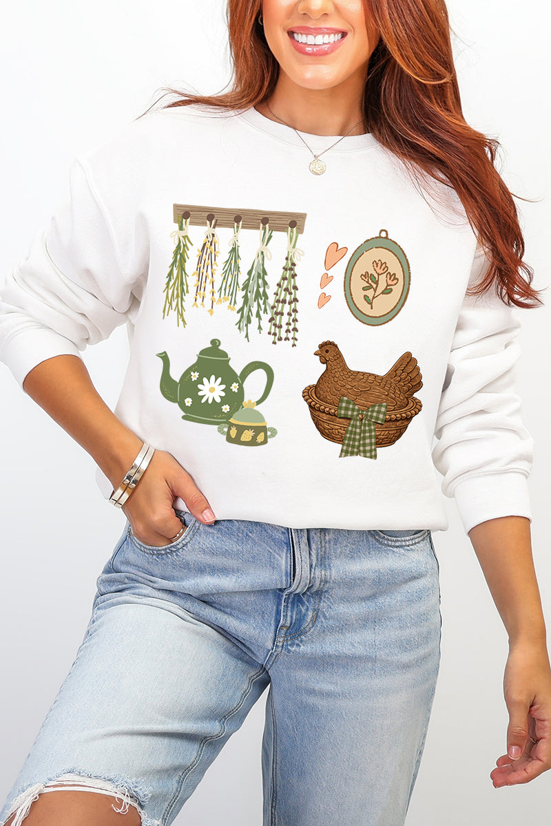 Herbs And Heirlooms Heavy Blend Crew Sweatshirt product image 7
