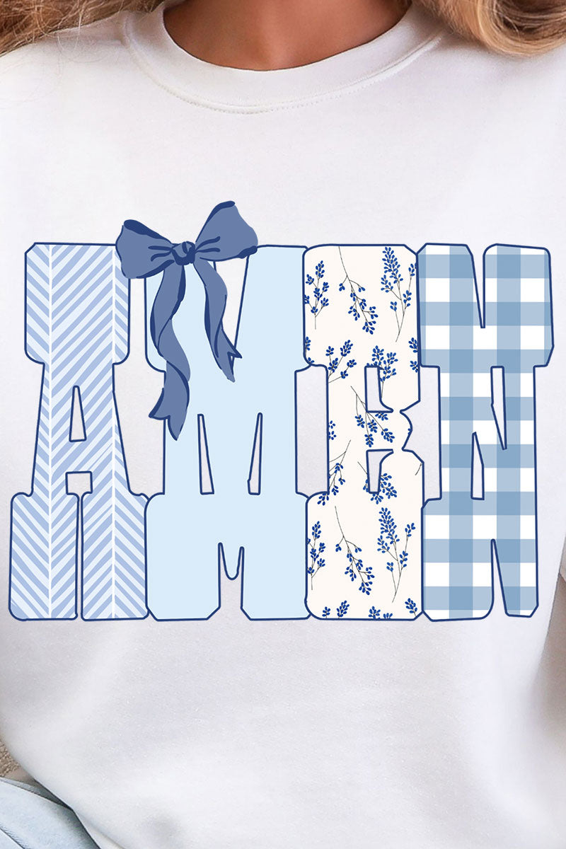 Sunday Blue Amen Heavy Blend Crew Sweatshirt product image 2