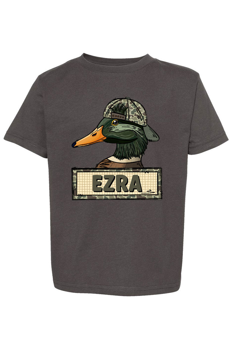 Toddler Personalized Little Mallard Fine Jersey Tee product image 4