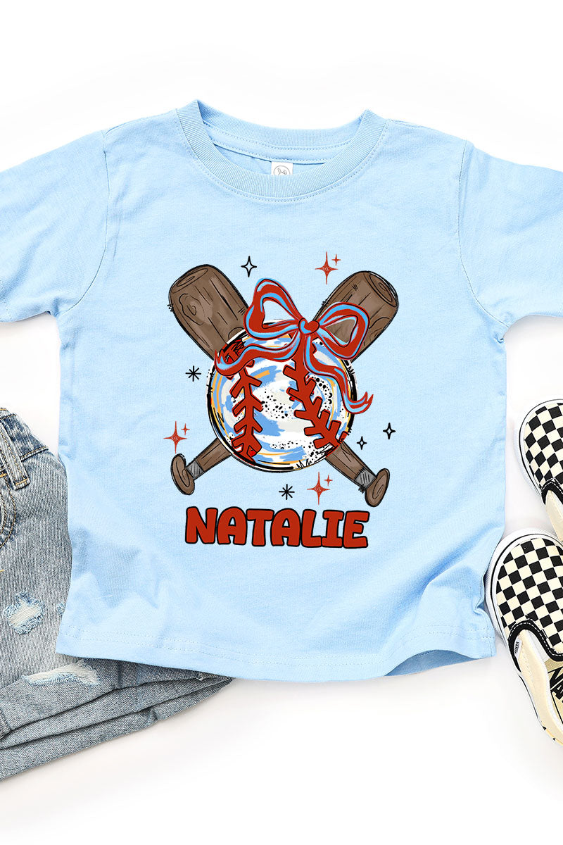 Toddler Personalized Coquette Home Run Hitter Fine Jersey product image 5
