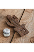5.25 x 2.25 Cactus Cast Iron Bottle Opener