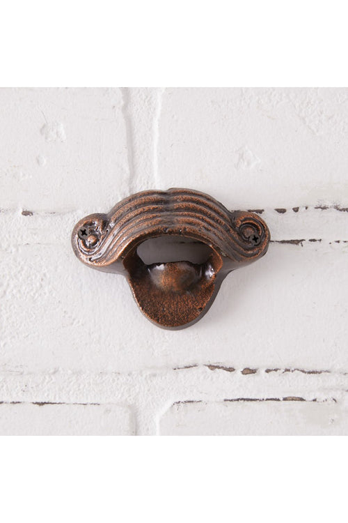 2.25 x 3.25 Mustache Wall Mounted Bottle Opener