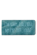 Roll My Eyes Eyeglass Case