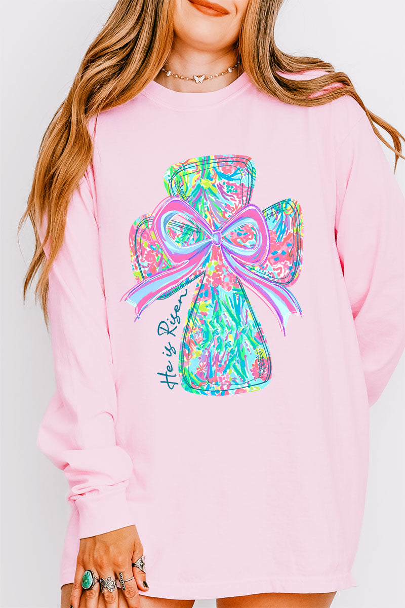 Faith & Frills Comfort Colors Heavyweight Long Sleeve product image 3