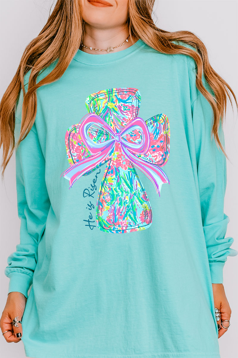 Faith & Frills Comfort Colors Heavyweight Long Sleeve product image 4