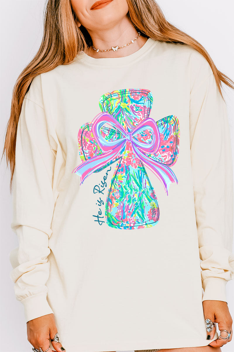 Faith & Frills Comfort Colors Heavyweight Long Sleeve product image 6