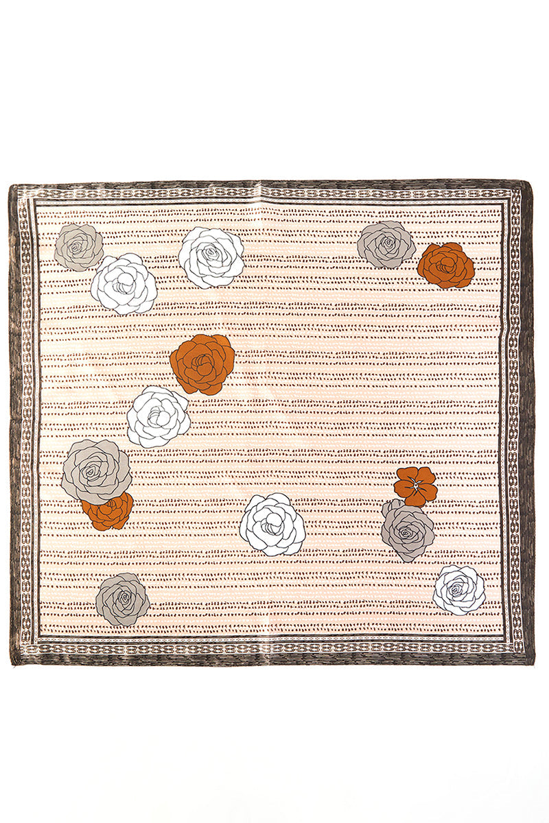 Written In Roses Square Satin Scarf