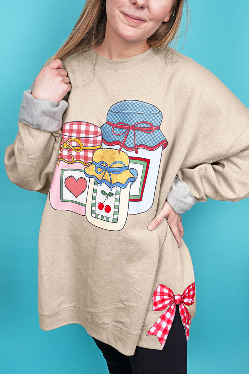 Side Bows Sweet Country Preserves Ecosmart Crewneck product image 1