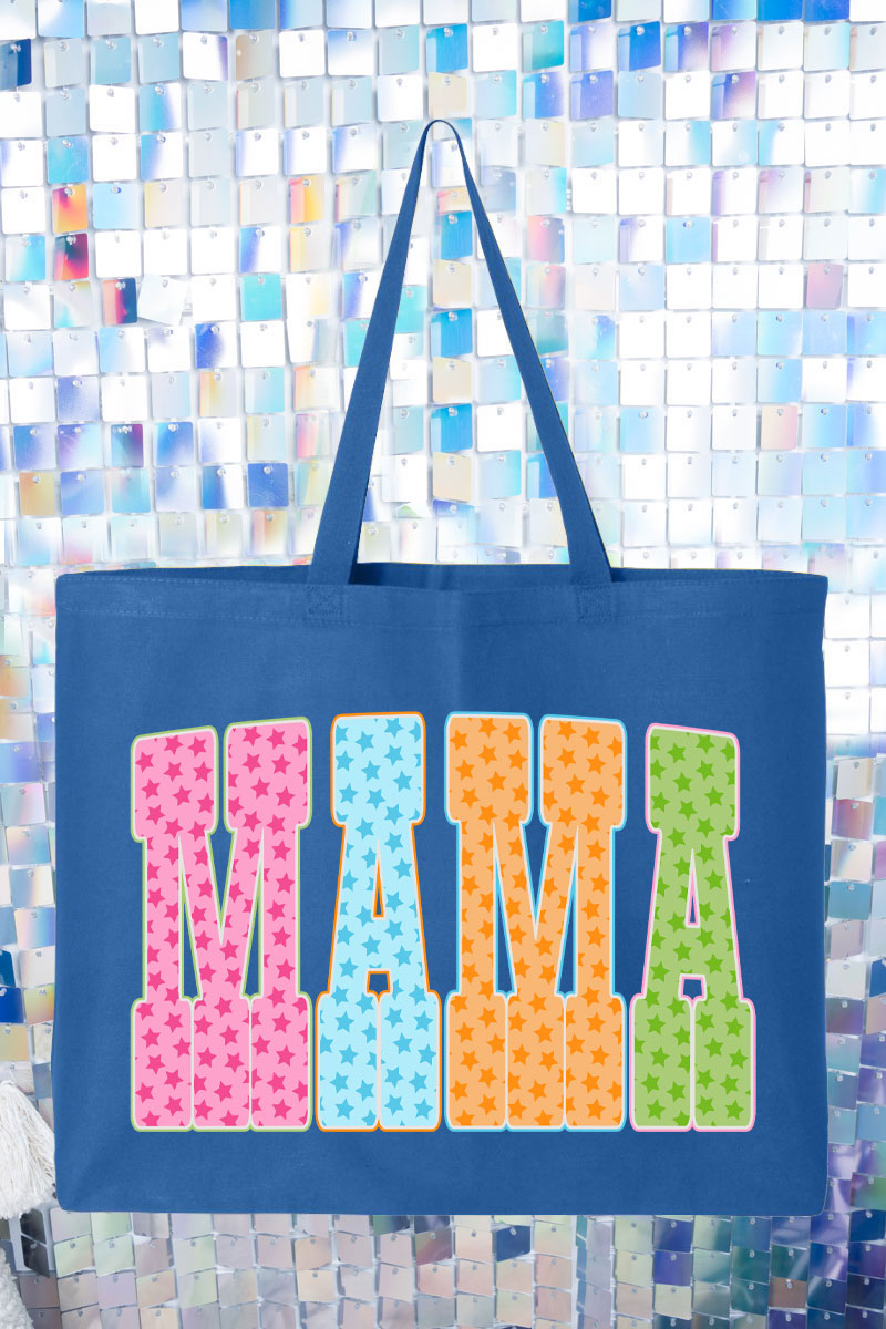 Galaxy Mama Canvas Jumbo Tote