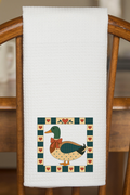 Sunday Mallard Waffle Kitchen Towel