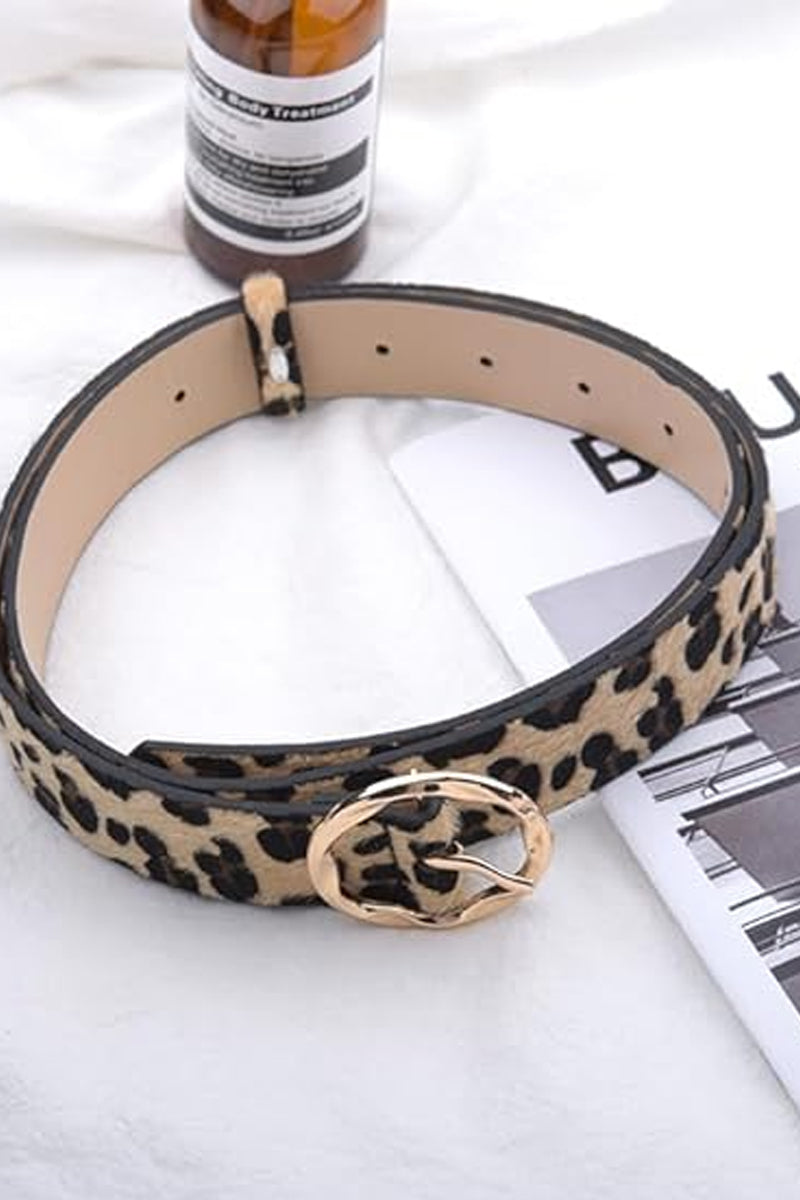 Fierce Edge Leopard Belt