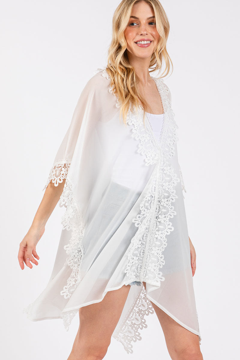 Garden Villa White Cover Up