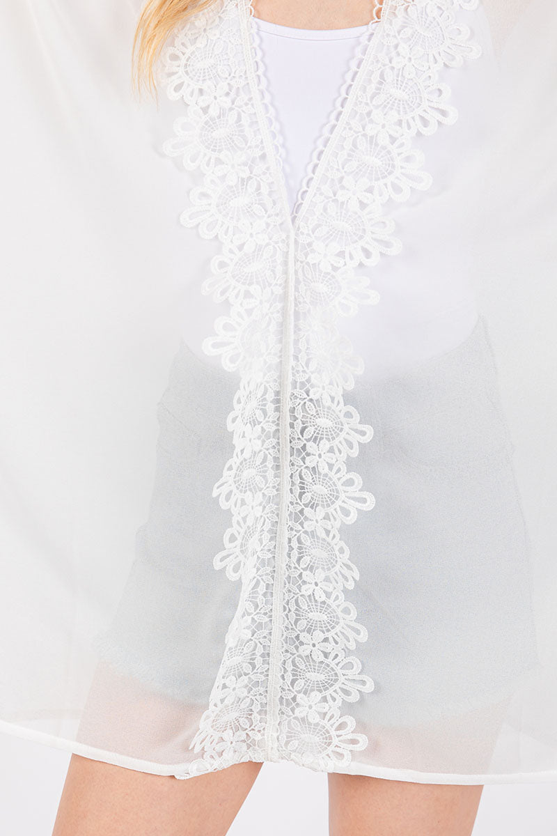 Garden Villa White Cover Up