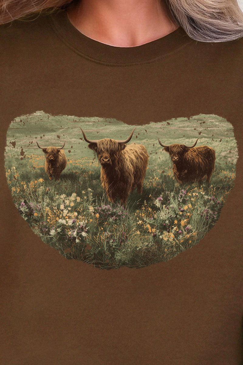 Highland Herd Ecosmart Crewneck Sweatshirt product image 2