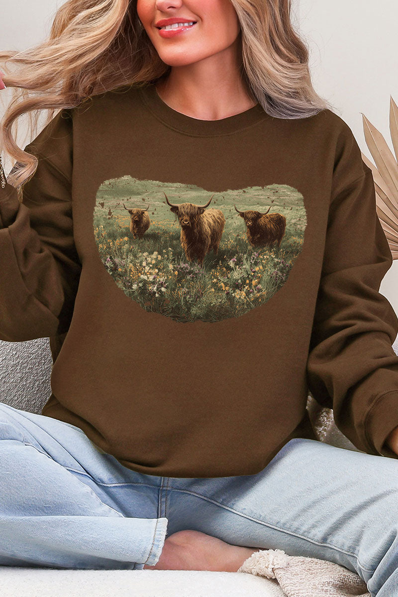 Highland Herd Ecosmart Crewneck Sweatshirt product image 1