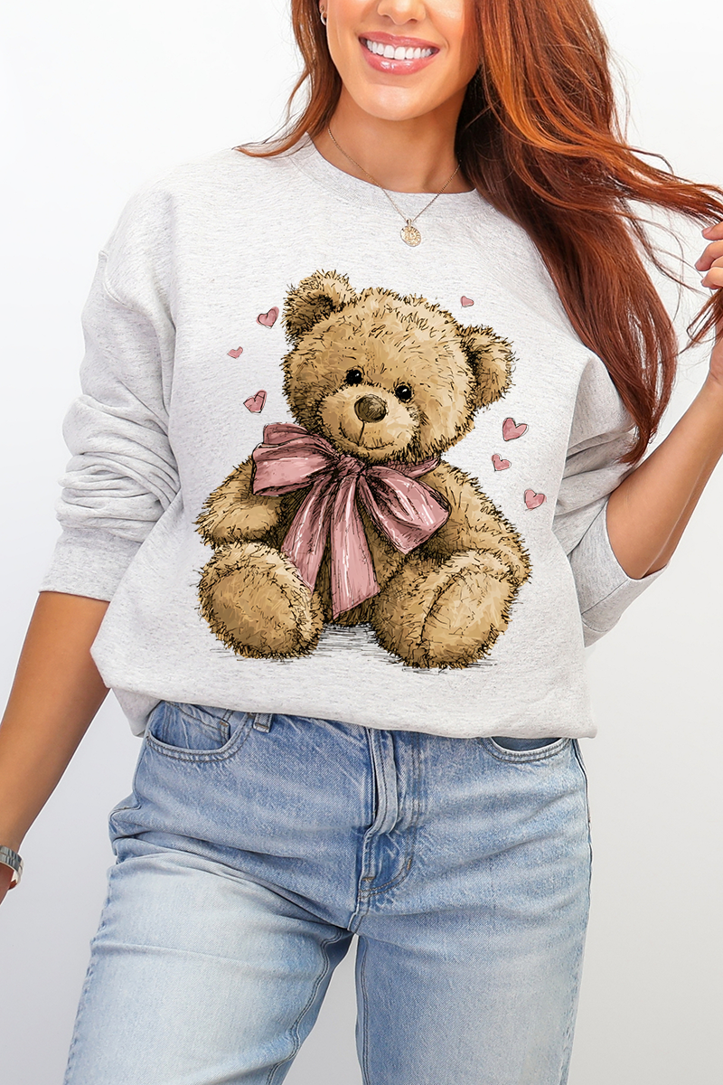 Be Mine Bear Ecosmart Crewneck Sweatshirt product image 3