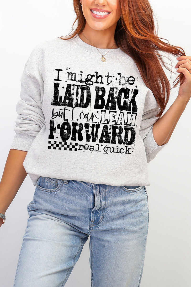 Laid Back Ecosmart Crewneck Sweatshirt product image 1