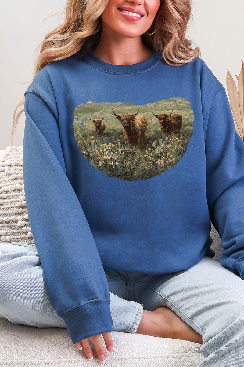 Highland Herd Ecosmart Crewneck Sweatshirt product image 3