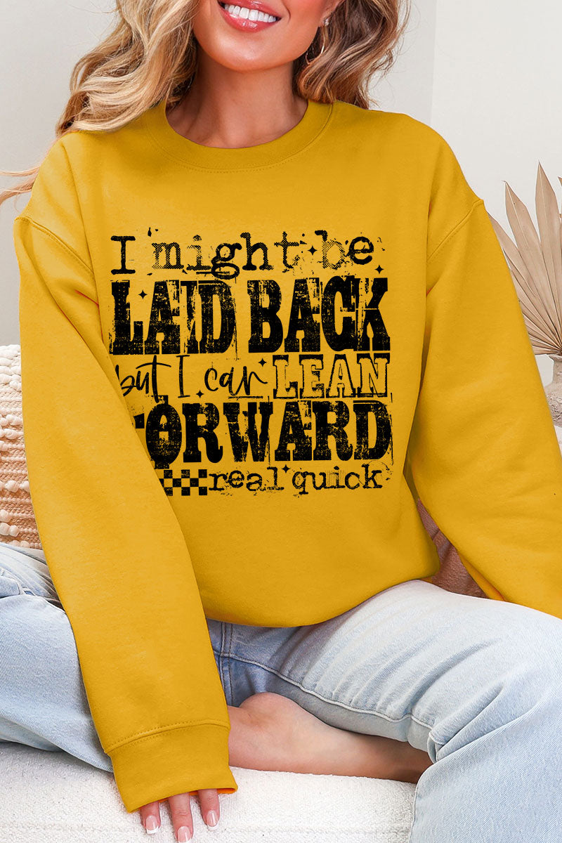 Laid Back Ecosmart Crewneck Sweatshirt product image 3