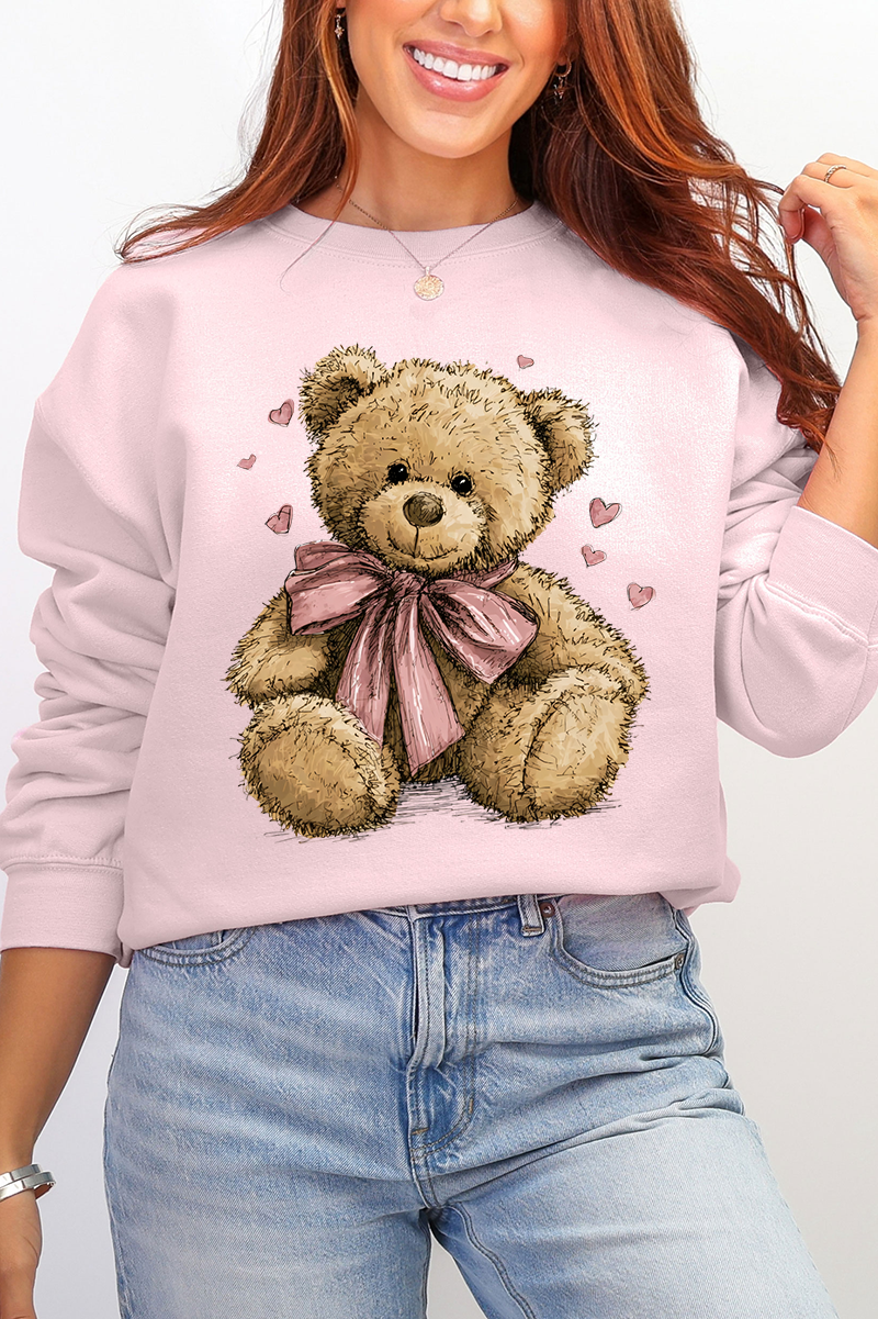 Be Mine Bear Ecosmart Crewneck Sweatshirt product image 5
