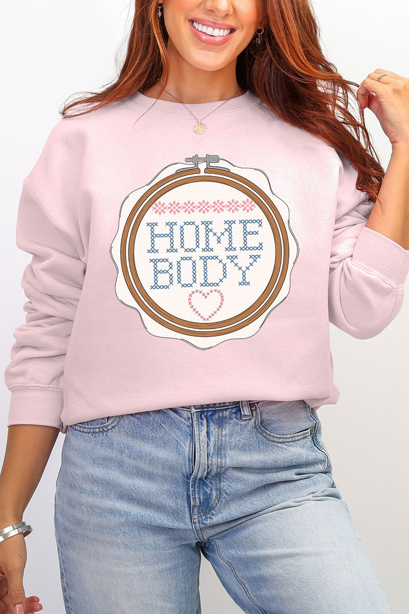Cross Stitch Homebody Ecosmart Crewneck Sweatshirt product image 5