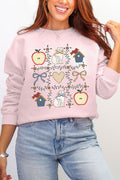 Heart & Home Quilt Ecosmart Crewneck Sweatshirt product image 1
