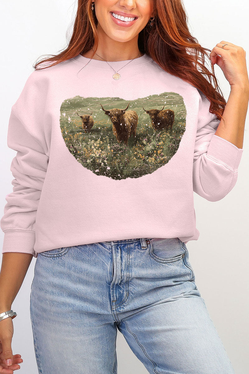 Highland Herd Ecosmart Crewneck Sweatshirt product image 4