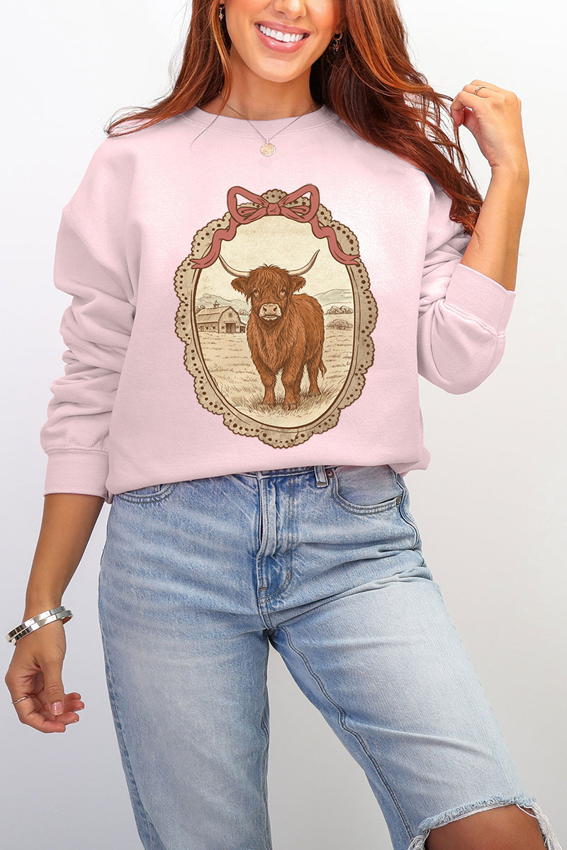 Willow And Wool Ecosmart Crewneck Sweatshirt product image 4
