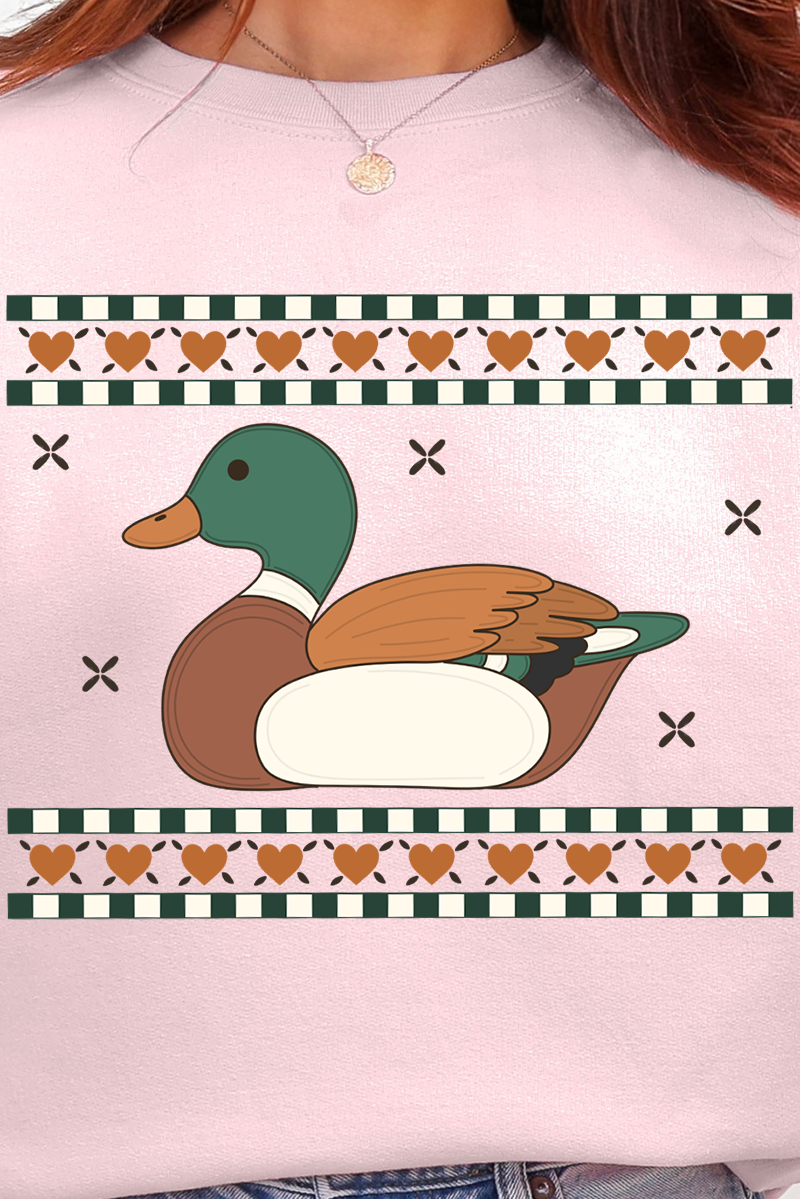 Woodland Duck Ecosmart Crewneck Sweatshirt product image 2