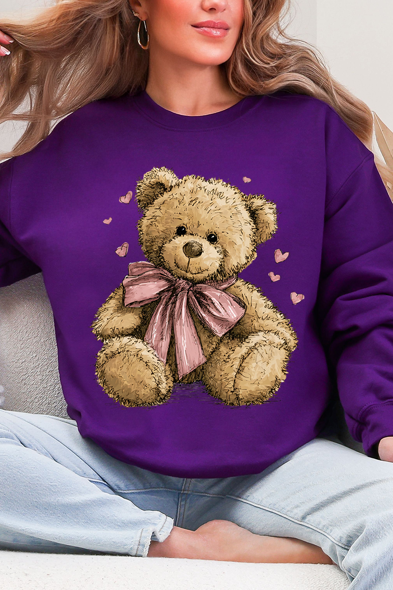 Be Mine Bear Ecosmart Crewneck Sweatshirt product image 6