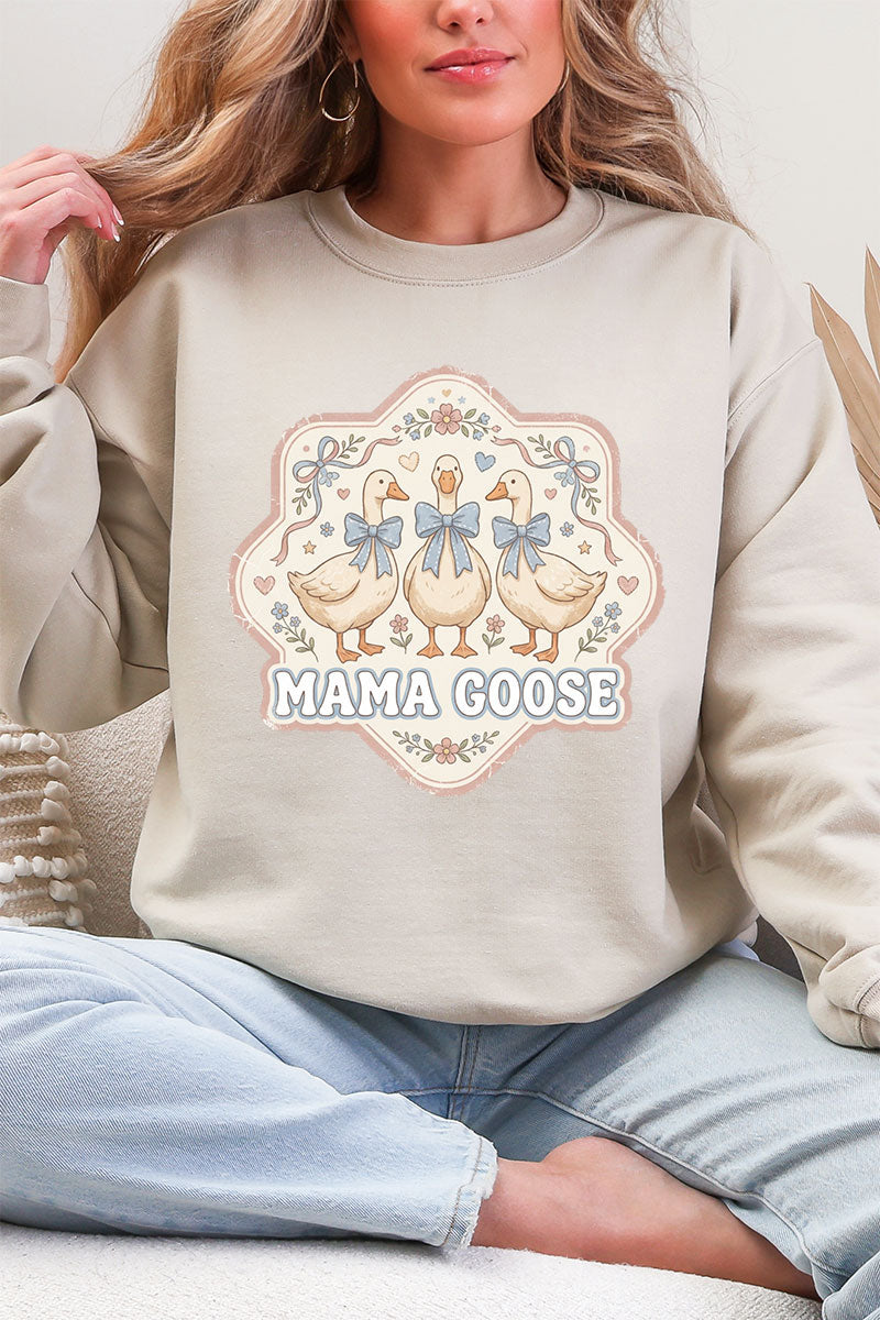 Blue Bow Mama Goose Ecosmart Crewneck Sweatshirt product image 6