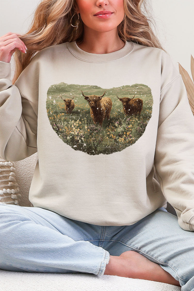 Highland Herd Ecosmart Crewneck Sweatshirt product image 5