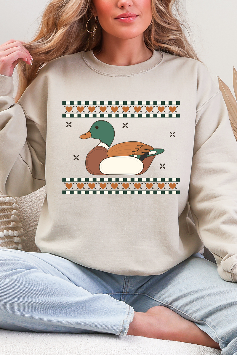 Woodland Duck Ecosmart Crewneck Sweatshirt product image 4