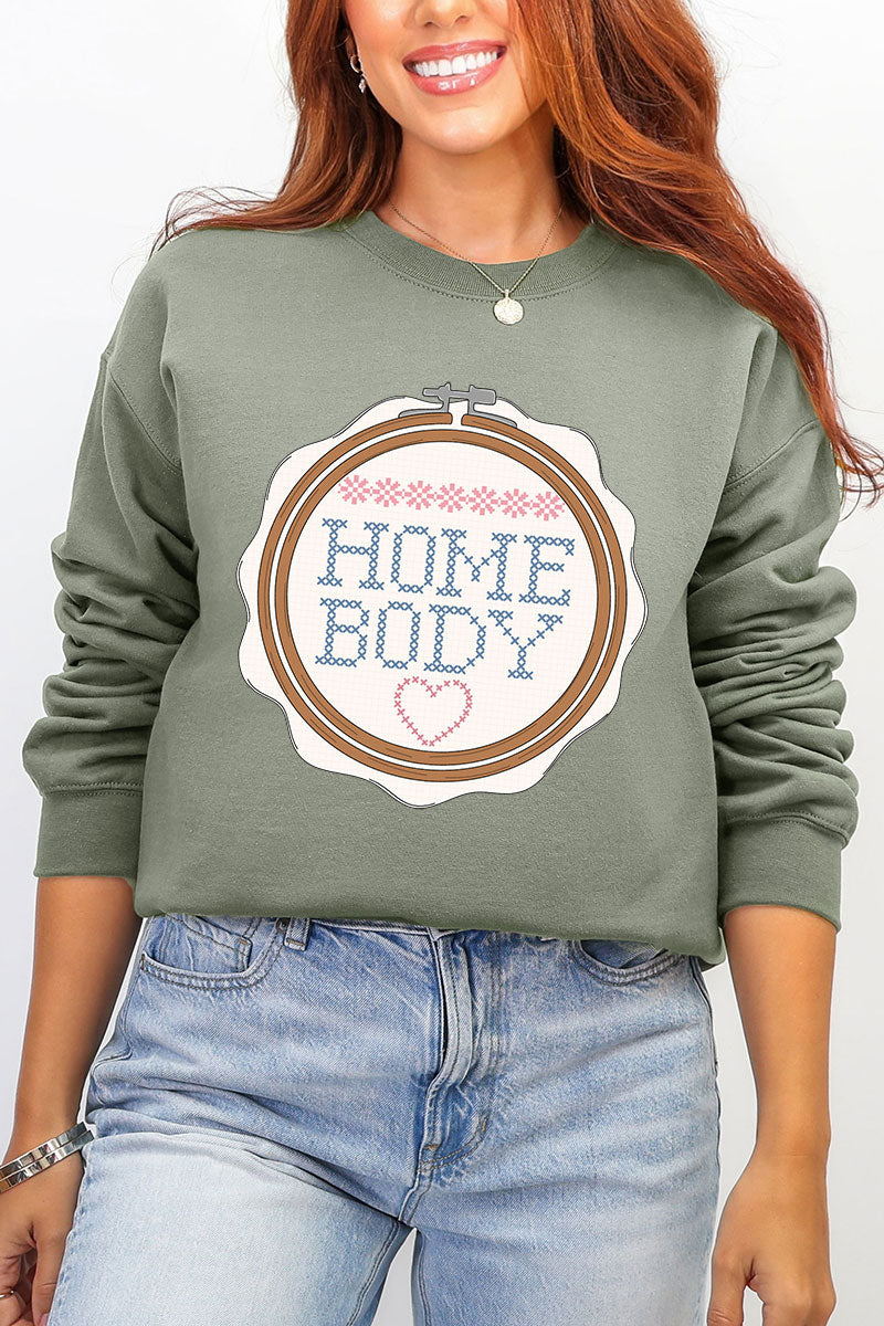 Cross Stitch Homebody Ecosmart Crewneck Sweatshirt product image 6