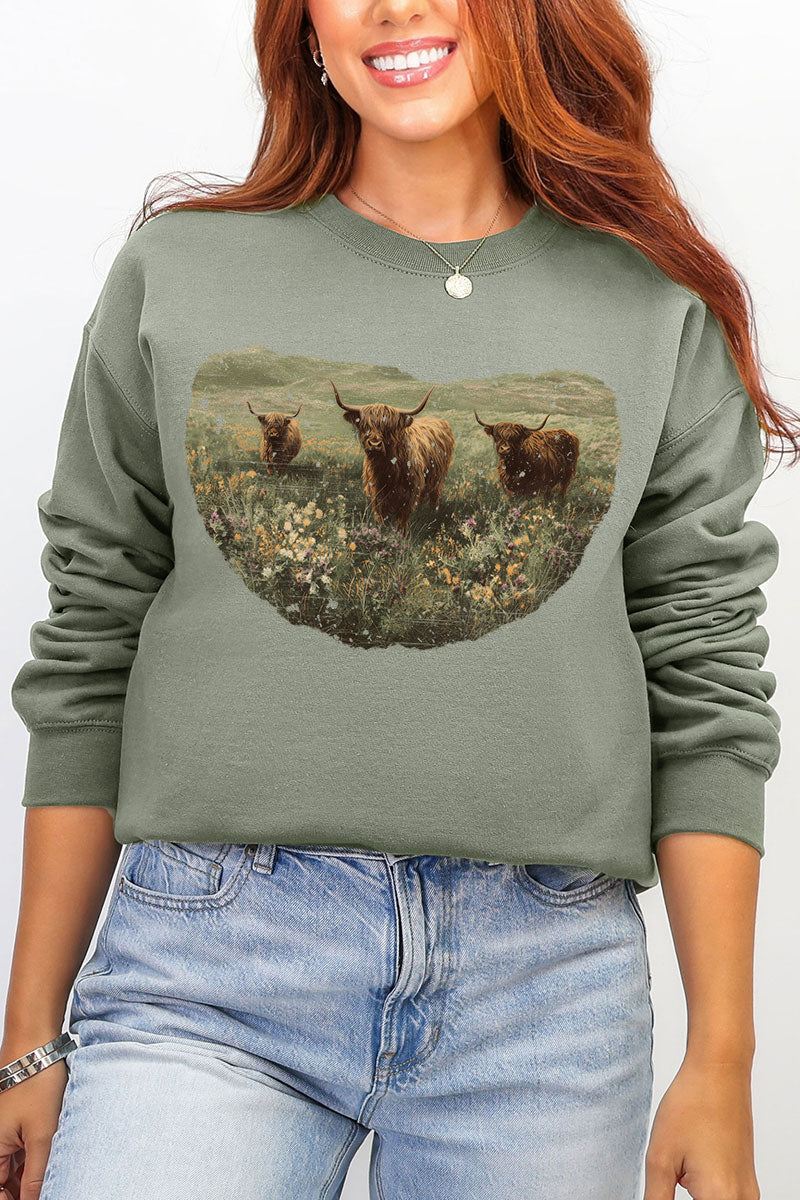 Highland Herd Ecosmart Crewneck Sweatshirt product image 6